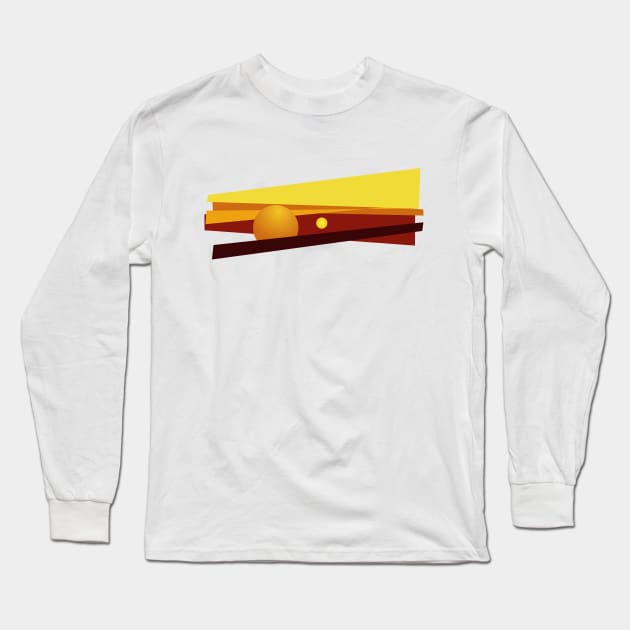 Tatooine sunset Long Sleeve T-Shirt by YellowMadCat